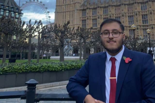 Toheed Khan, Member of Youth Parliament for Wakefield West.