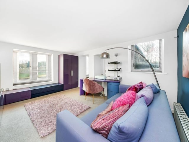 A lovely bright family room.