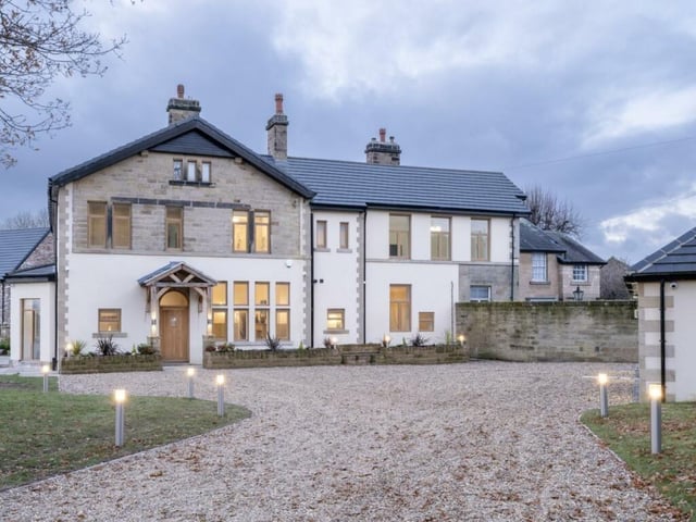 This luxury home, on Carleton Road, is currently available on Rightmove for £1 million.