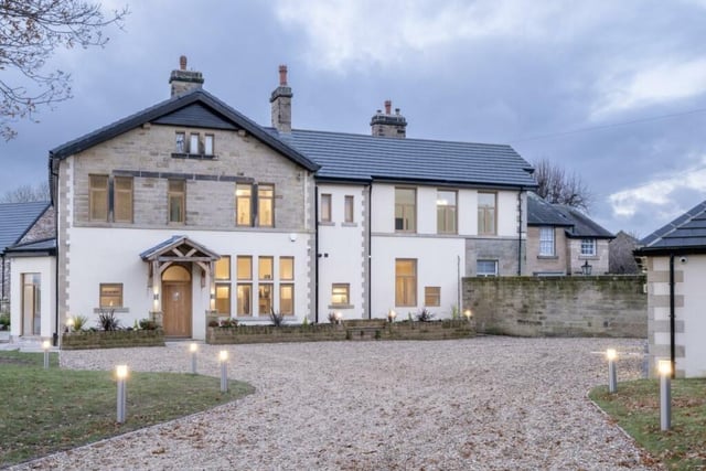 This luxury home, on Carleton Road, is currently available on Rightmove for £1 million.