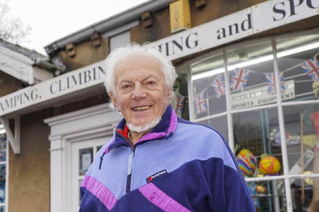 Trevor Crossley is retiring and closing his business, Crossley Tordoff Outdoor Sports, in Pontefract