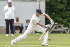 Brent Law hit an unbeaten 90 to see Streethouse through to victory over South Kirkby. Photo by Scott Merrylees