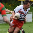Connor Wilson scored a hat-trick in vain for Normanton Knights at Milford. Picture: Rob Hare