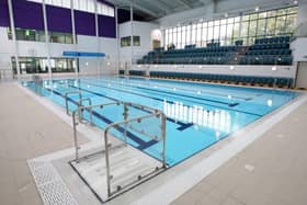 The swimming pool at Sunlane Leisure.