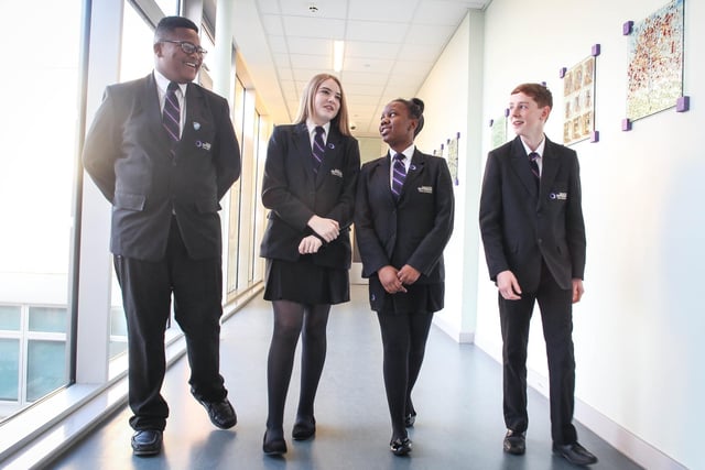These are the most oversubcribed secondary schools in Worksop and surrounding areas for 2022/2023. Pictured are pupils at Outwood Academy Portland, one of the schools where it is hardest to get your child into.