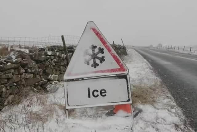 Snow and ice warning across Wakefield
