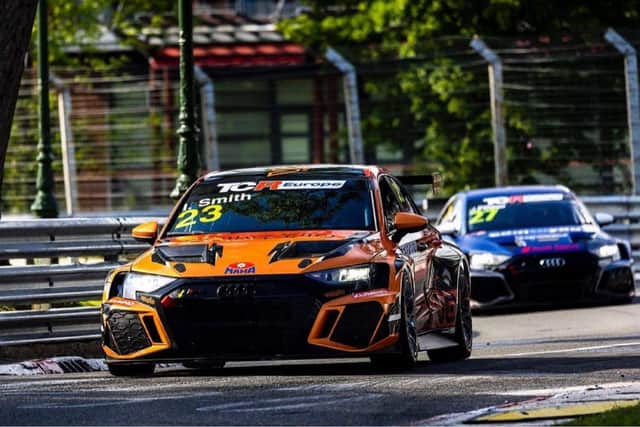 Isaac Smith in action in TCR Europe.