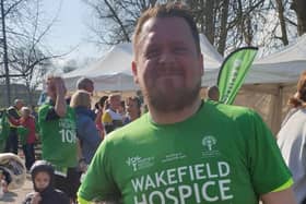 Wakefield dad-of-two Graham Auty will run his first marathon in London in April.