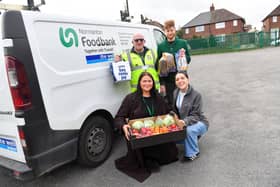 The Barratt and David Wilson Homes volunteers with Arnold of The Well Project.