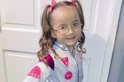 Chelsea Holder shared a photo of Evie, aged five, dressed as Astronaut Barbie.
