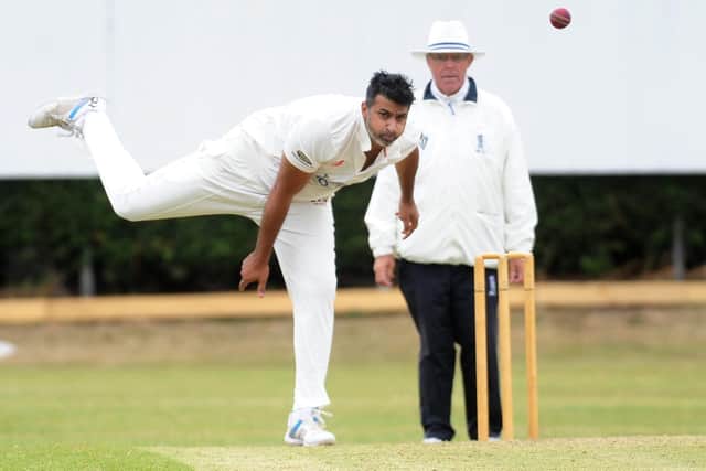 Carlton bowler Farrukh Alam took four wickets in the win over Undercliffe. Picture: Steve Riding