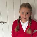 Fundraiser Elsie is hula hooping her way through September to raise money for the children's ward at Barnsley Hospital.
