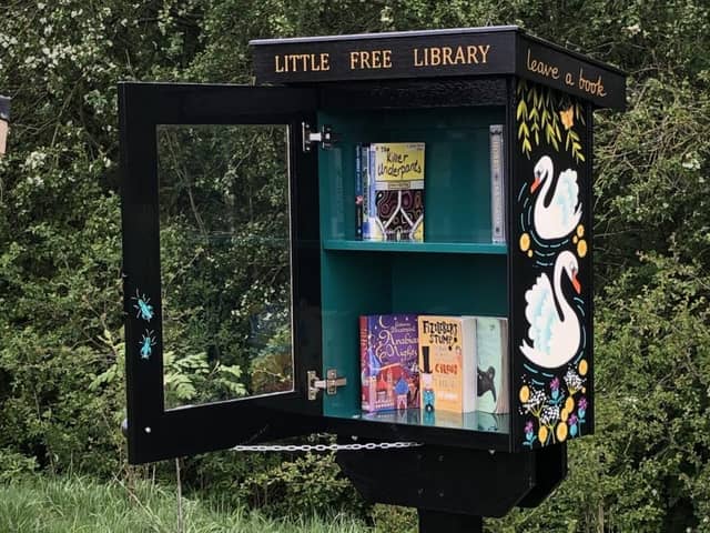 The Free Little Library designed by Christine Jopling