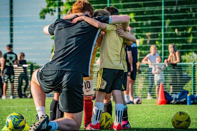 Young players are at the heart of every session on The Grassroots Coaching platform.