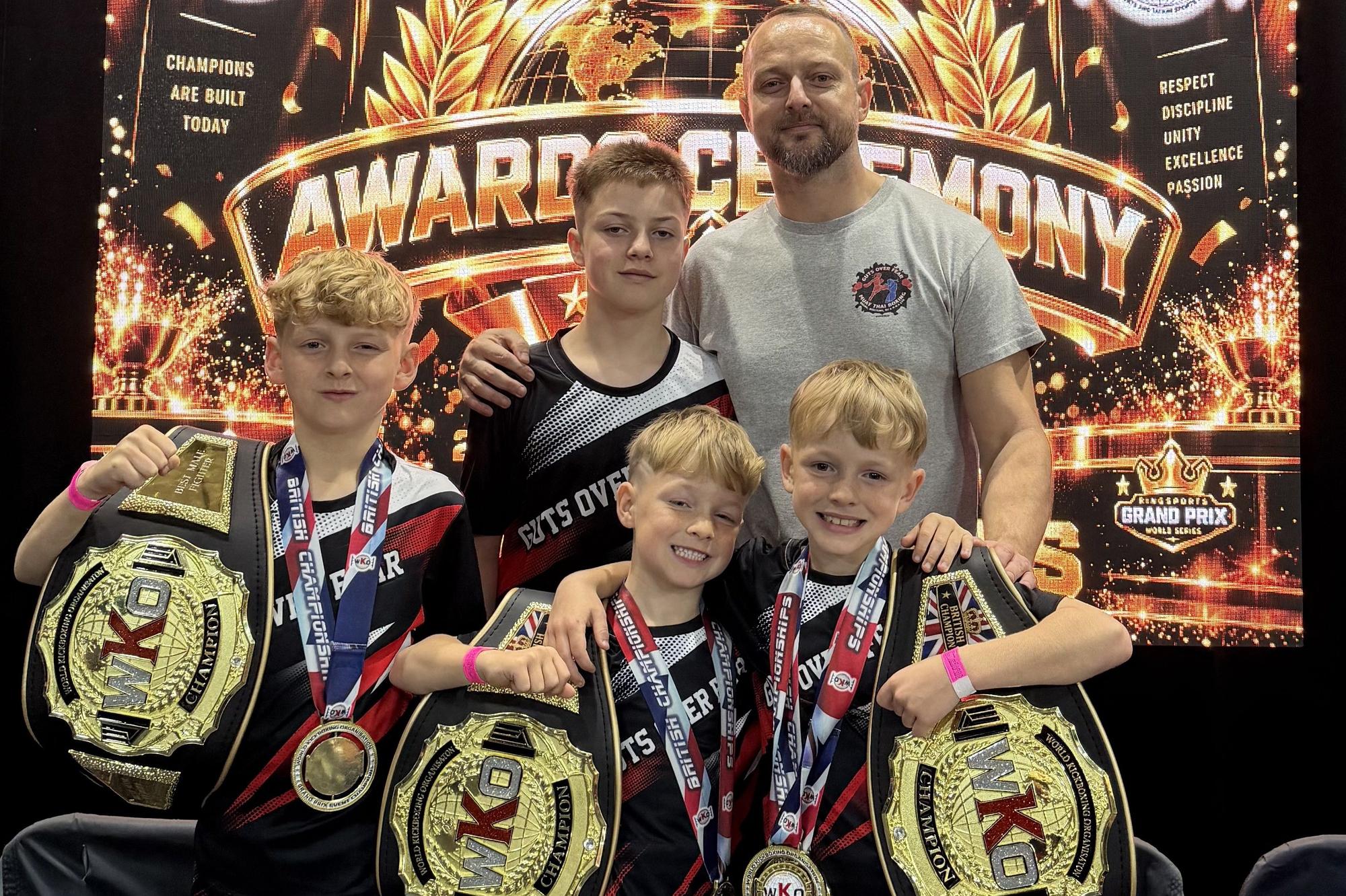 Bradley ‘Ninjas’ are joined by younger brother Rexxer for British ...