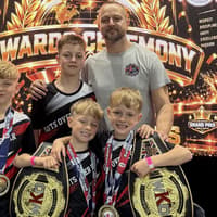 Bradley ‘Ninjas’ are joined by younger brother Rexxer for British title treble