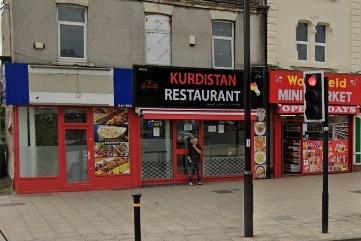 Kurdistan Restaurant at 156a, 156-156a Kirkgate, Wakefield, was handed a three-out-of-five rating after assessment on December 8.