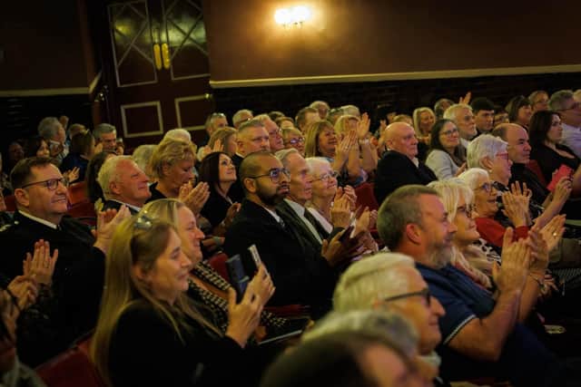 The audience at Wakefield Theatre Royal