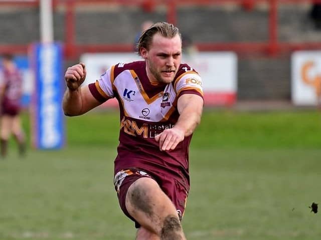 Jimmy Meadows scored a try on his 50th appearance for Batley Bulldogs. (Photo credit: Paul Butterfield)