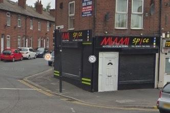 Miami Spice on  Doncaster Road, Wakefield, was given a rating of 3 at its inspection in January 2023.