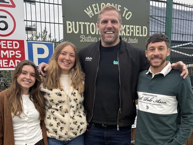 Shauna Haycock, Bryony Butler, James Haskell and Jordan Haycock.