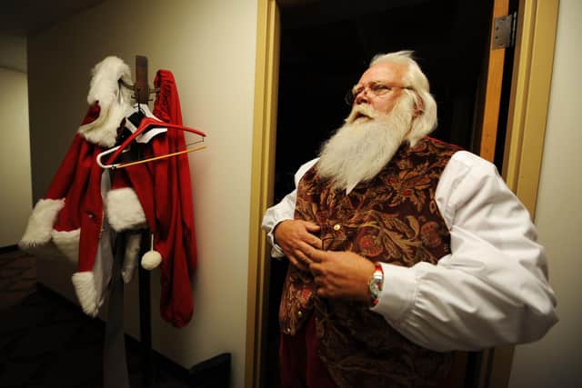 Santa is gearing up for the big day on December 25.