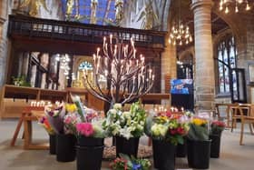 Wakefield Cathedral will be showing the Queen's state funeral on Monday.