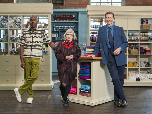 The Great British Sewing Bee. Picture: BBC/Love Productions/James Stack
