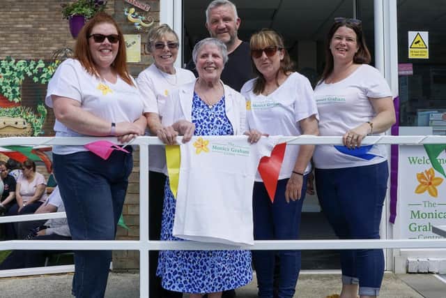 The Stanbridge Community Centre was officially renamed The Monica Graham Centre in honour of former Wakefield councillor Monica Graham, centre.