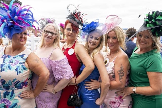 Ladies Day at Pontefract Races.