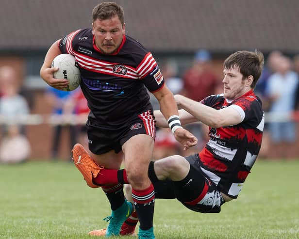 Connor Wilson scored two tries for Normanton Knights against East Leeds.