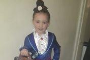 Destiny Butterfield shared a photo of her daughter Elektra as her very own Mary Poppins.