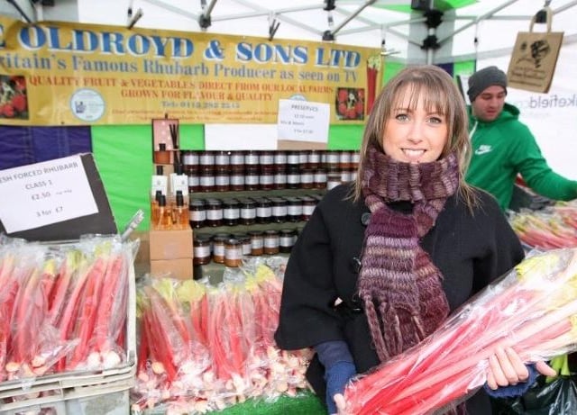 Vicky Davies from Oldroys and sons in 2013.