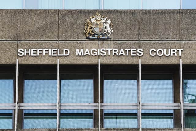 Sheffield Magistrates Court. Picture Scott Merrylees