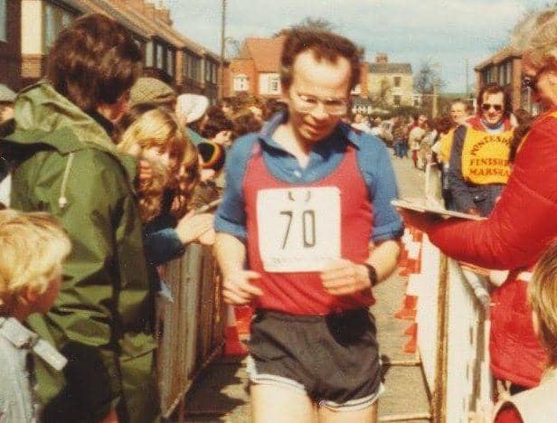 Jeremy in 1st Ackworth Half Marathon
