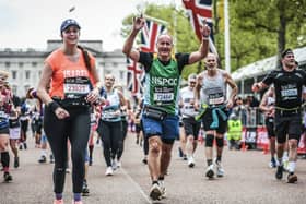 Neil Roberts completed the London Marathon in an impressive four hours and 53 minutes.