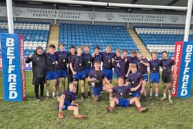 Outwood Academy Freeston Year 10 Boys’ Rugby team has been crowned winner of the Rugby League Yorkshire Cup,