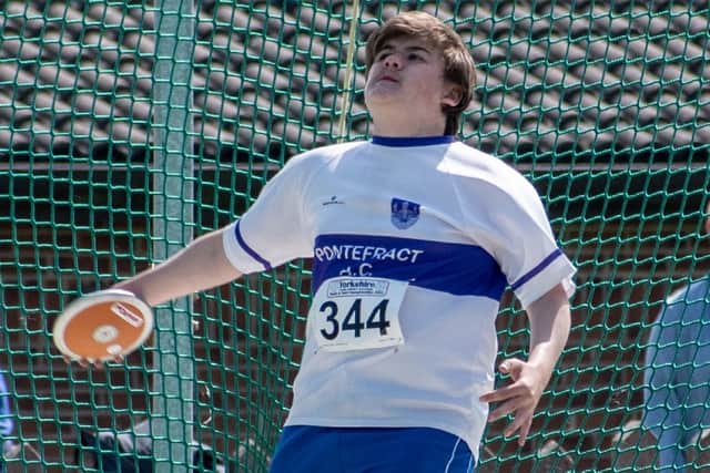 Harrison Carter was in double winning form for Pontefract AC in their Yorkshire and District League meeting.