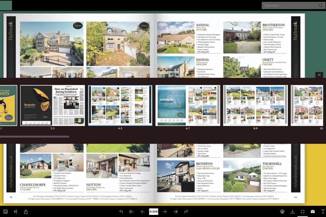 Check out the fabulous homes for sale in the 40-page property magazine now onlie