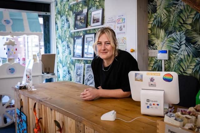 Donna Wilson, the founder of Forever After Collective in Castleford, which has been named as one of the UK’s 100 most inspiring small businesses for 2025 by the Small Business Saturday campaign. (Photos Richard Longfield)