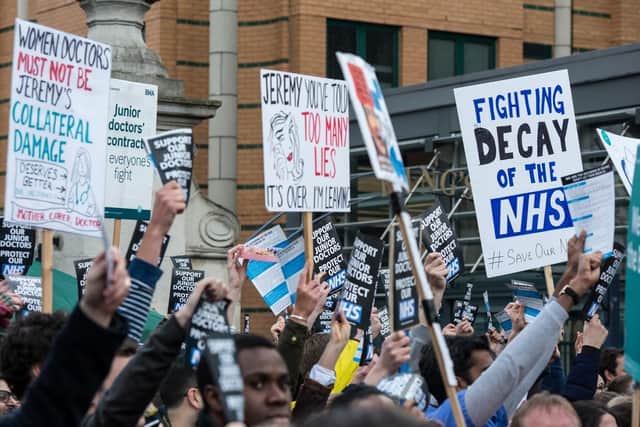 The junior doctors’ strike will run for six days from 7am on Wednesday, January 3 until 7am Tuesday, January 9.