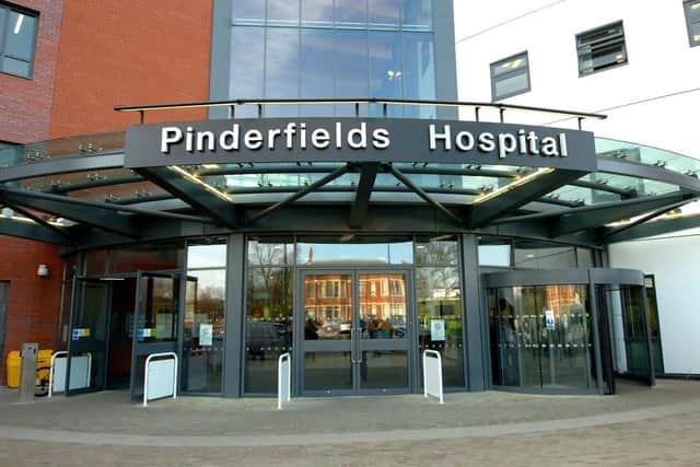 Pinderfields Hospital in Wakeifeld.