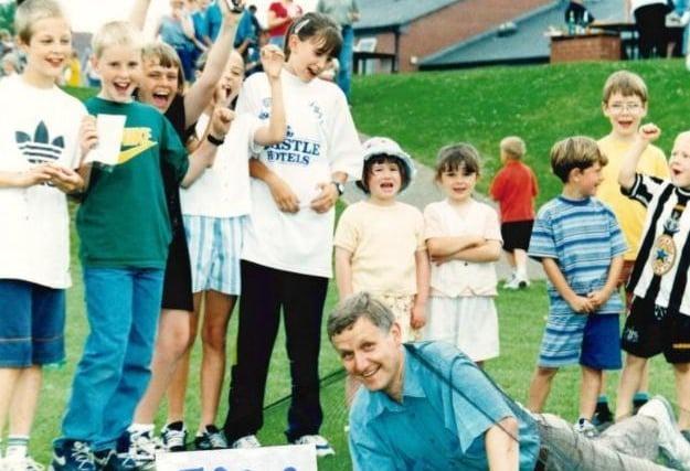 Lofthouse Gate Junior & Infants School gala. Taken 1996. Photo supplied by Wakefield Libraries.