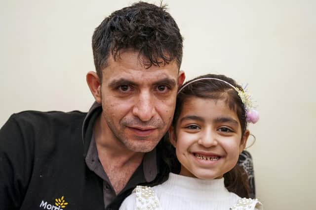 Habeeb Faqirzai is unable to find a dentist in Wakefield for his daughter Madina. Picture Scott Merrylees