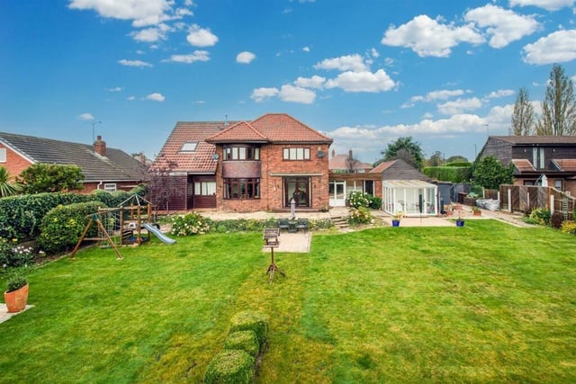 This family home, on Maple Avenue, is currently available on Rightmove for £575,000.