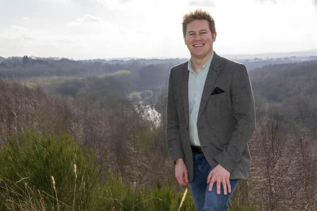 Jack Hemingway, Wakefield Council’s cabinet member for climate change and environment, pictured at Welbeck.