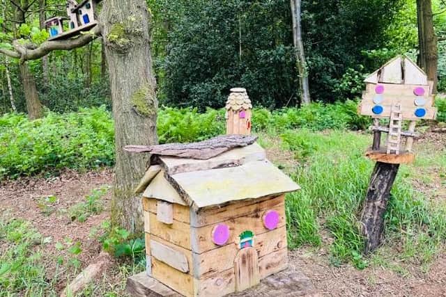 The new painted wooden artworks to be installed will offer children and families the opportunity to follow the nature trail in search for the magical fairies who guard this beautiful place.