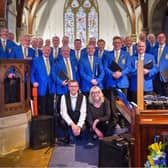 Castleford Male Voice Choir after a Concert !!