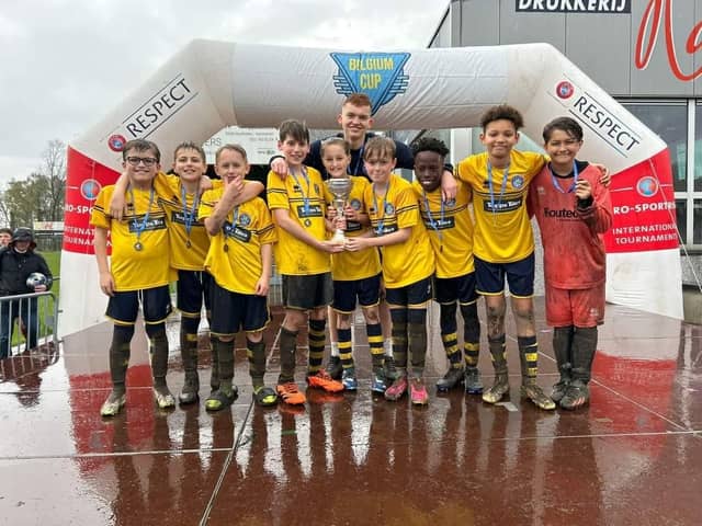 The Ackworth Juniors U11s football team have returned home victorious after competing across two days over the Easter weekend