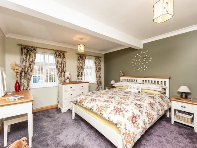 Another of the first floor double bedrooms.